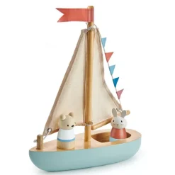 Tender Leaf Toys Zeilboot Sailaway -speelgarages, auto's & voertuigen Winkel 4608382 tender leaf toys zeilboot sailaway ilovespeelgoed2