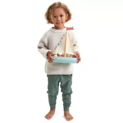 Tender Leaf Toys Zeilboot Sailaway -speelgarages, auto's & voertuigen Winkel 4608382 tender leaf toys zeilboot sailaway ilovespeelgoed9