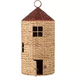 Bloomingville Opbergmand En Poppenhuis Linas - 70 Cm -speelgarages, auto's & voertuigen Winkel bloomingville opbergmand en poppenhuis linas 4