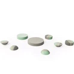 Bobles Stapstenen Mix Grey - 8st