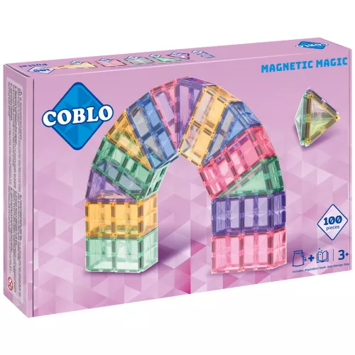 Coblo Magnetische Tegels Pastel - 100st 1 Coblo Magnetische Tegels Pastel - 100st