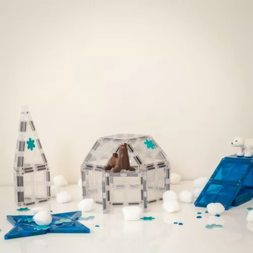 Coblo Magnetische Tegels Transparant - 20st 3 Coblo Magnetische Tegels Transparant - 20st - Afbeelding 3