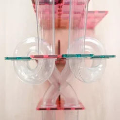 Connetix Magnetische Tegels Knikkerbaan - Pastel - 80st -speelgarages, auto's & voertuigen Winkel connetix magnetische tegels knikkerbaan pastel 80st 10