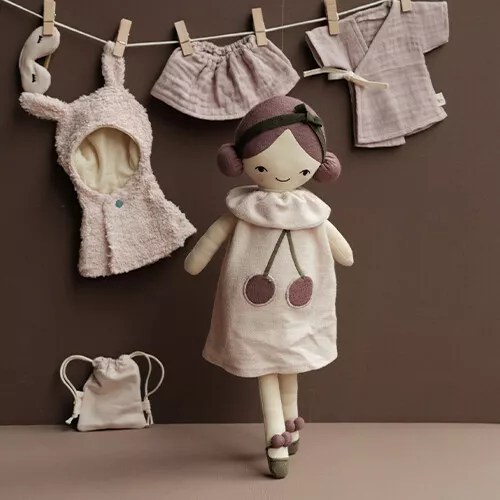 Fabelab Lappenpop Fab Friends - Cherry Pie - 40 Cm - Afbeelding 2