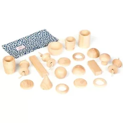 Grapat Houten Vormen (20st)