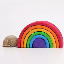 speelgarages, auto's & voertuigen Winkel -speelgarages, auto's & voertuigen Winkel grimm s regenboog stapeltoren 6 bogen 10 5 cm 2