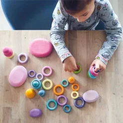 Grimm's Ringen Pastel - 24st 8 Grimm's Ringen Pastel - 24st -speelgarages, auto's & voertuigen Winkel grimm s ringen pastel 2