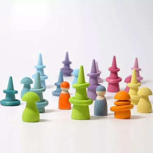 Grimm's Ringen Pastel - 24st 2 Grimm's Ringen Pastel - 24st - Afbeelding 2