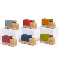 Lubulona Vrachtwagen Met Poppetje - Groen 7 Lubulona Vrachtwagen Met Poppetje - Groen -speelgarages, auto's & voertuigen Winkel lubulona all trucks srgb 1 1 1
