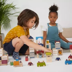Lubulona Bus Met Poppetjes - Blauw 10 Lubulona Bus Met Poppetjes - Blauw -speelgarages, auto's & voertuigen Winkel lubulona city kids playing 4 srgb 1 1