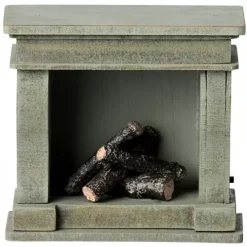 Maileg Poppenhuis Open Haard 5 Maileg Poppenhuis Open Haard -speelgarages, auto's & voertuigen Winkel open haard2