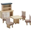 Plan Toys Poppenhuis Eetkamer - Orchard