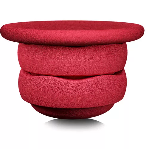 Stapelstein Original Met Balance Board - Rood - 3st 2 Stapelstein Original Met Balance Board - Rood - 3st - Afbeelding 2