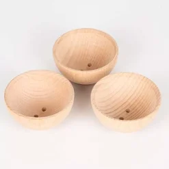 Tickit Houten Bakjes Naturel - Ø 7 Cm - 3st -speelgarages, auto's & voertuigen Winkel tickit houten bakjes naturel 3st 6