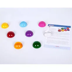 Tickit Sensorische Halve Bollen - 8st -speelgarages, auto's & voertuigen Winkel tickit sensorische halve bollen 8st 12