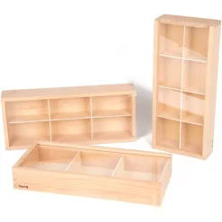 Tickit Sorteerbakken Met Deksel - 3st