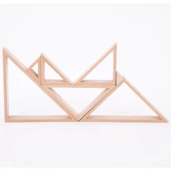 Tickit Stapelvormen Driehoek - 7st -speelgarages, auto's & voertuigen Winkel tickit stapelvormen driehoek 7st 2