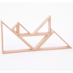 Tickit Stapelvormen Driehoek - 7st -speelgarages, auto's & voertuigen Winkel tickit stapelvormen driehoek 7st 3