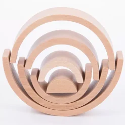 Tickit Stapelvormen Regenboog - 7st -speelgarages, auto's & voertuigen Winkel tickit stapelvormen regenboog 7st 5