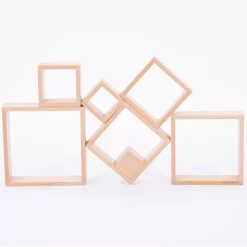 Tickit Stapelvormen Vierkant - 7st -speelgarages, auto's & voertuigen Winkel tickit stapelvormen vierkant 7st 7