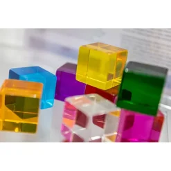 Tickit Transparante Blokken - 8st -speelgarages, auto's & voertuigen Winkel tickit transparante blokken 8st 10