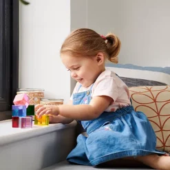 Tickit Transparante Blokken - 8st -speelgarages, auto's & voertuigen Winkel tickit transparante blokken 8st 11