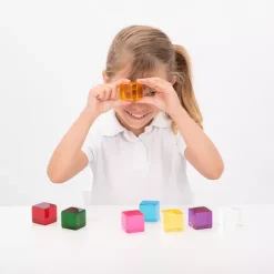 Tickit Transparante Blokken - 8st -speelgarages, auto's & voertuigen Winkel tickit transparante blokken 8st 6