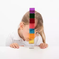 Tickit Transparante Blokken - 8st -speelgarages, auto's & voertuigen Winkel tickit transparante blokken 8st 7