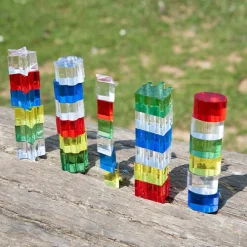 Tickit Transparante Stapelvormen - 30st 17 Tickit Transparante Stapelvormen - 30st -speelgarages, auto's & voertuigen Winkel tickit transparante stapelvormen 30st 11