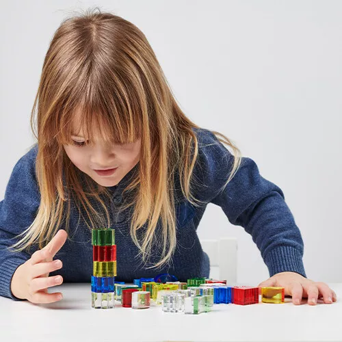 Tickit Transparante Stapelvormen - 30st 5 Tickit Transparante Stapelvormen - 30st - Afbeelding 5