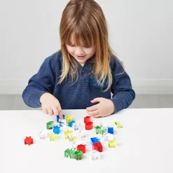 Tickit Transparante Stapelvormen - 30st 12 Tickit Transparante Stapelvormen - 30st -speelgarages, auto's & voertuigen Winkel tickit transparante stapelvormen 30st 9